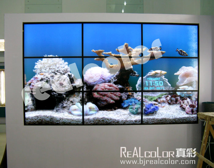 真彩科创液晶拼接屏应用于重庆大学城变电站监控调度指挥中心