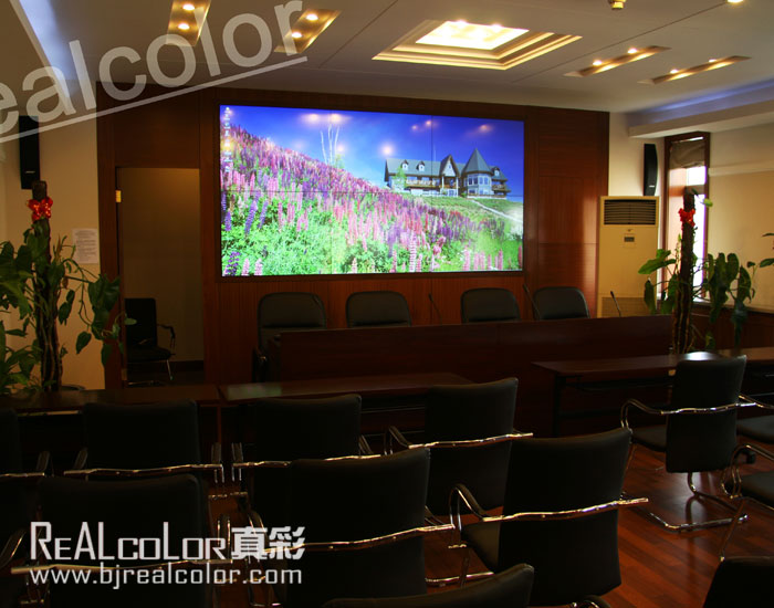 DLP大屏幕拼接显示系统应用于中国纺织品进出口商会