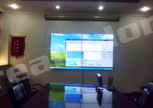 55寸液晶大屏幕拼接墙应用于中国电子科技集团公司