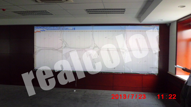 60寸DLP大屏幕拼接屏应用于天津审计局